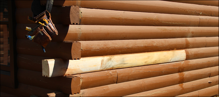 Log Home Damage Repair  Gastonia,  North Carolina