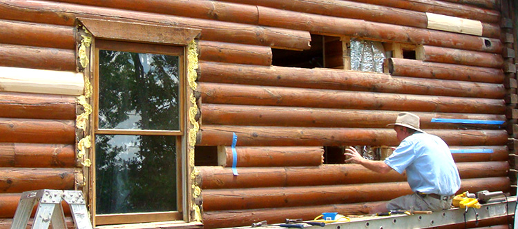 Log Home Repair Gastonia,  North Carolina